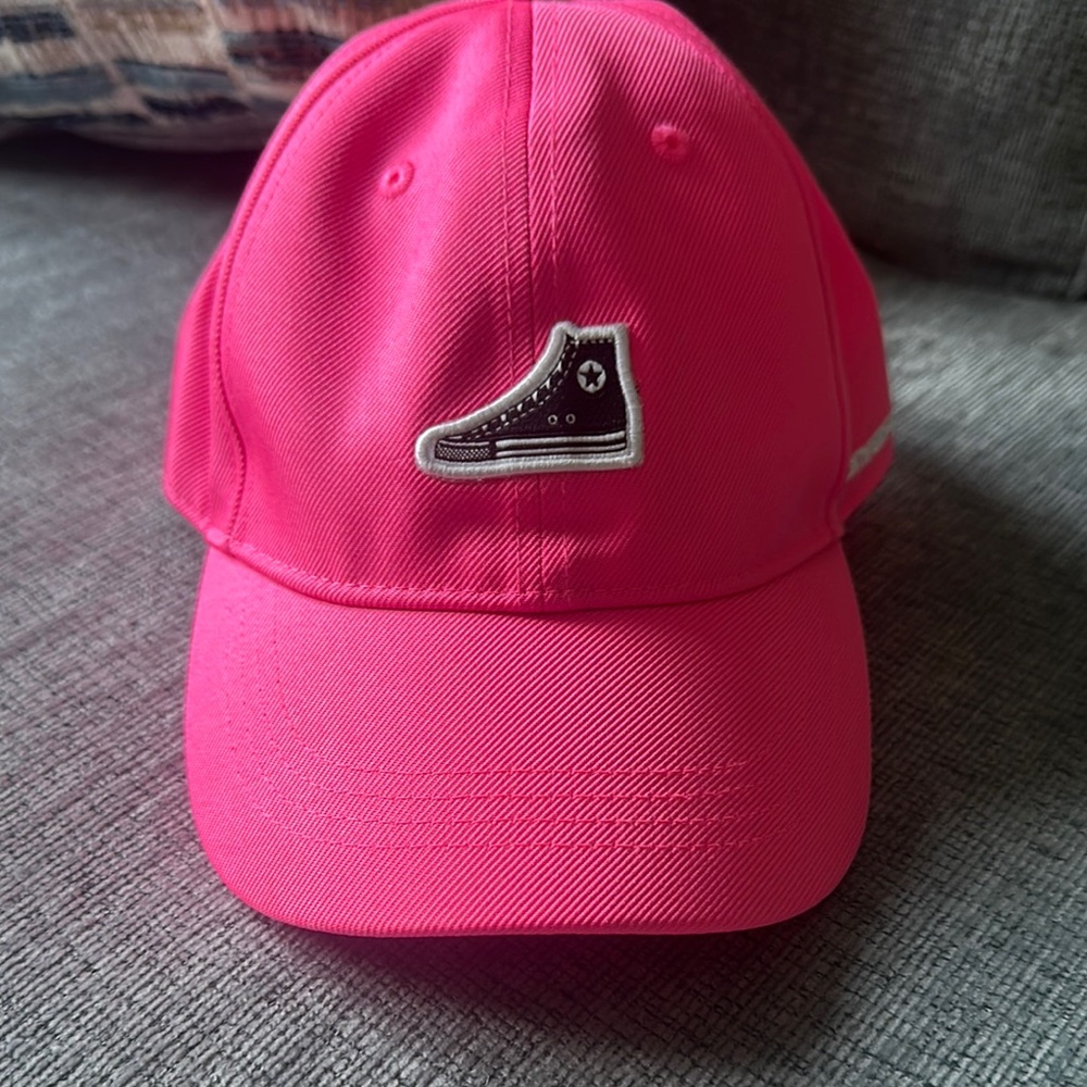 Converse Hot Pink Cap with Logo